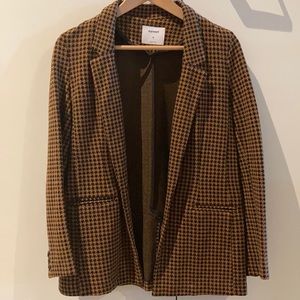 Old Navy Knit Houndstooth blazer